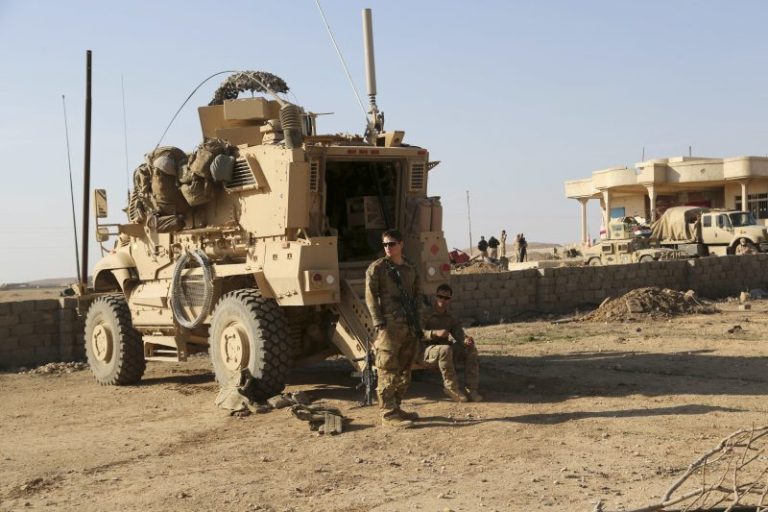 U.S. downplays talk of Iraq withdrawal, says troops will stay in Syria