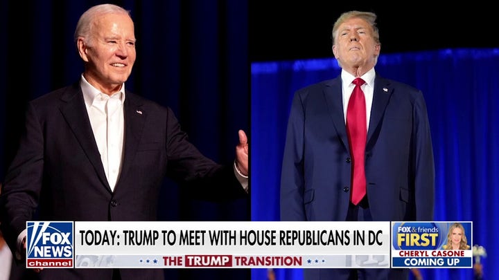 President-elect Trump meeting with Biden to discuss transition of power