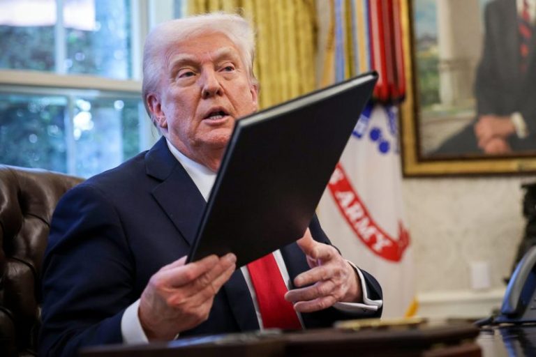 Trump signs executive order to end collective bargaining at agencies involved with national security