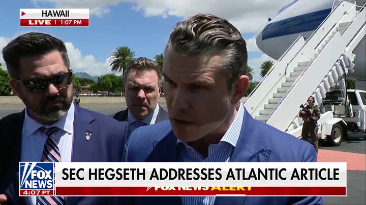 Hegseth blasts Atlantic article: 