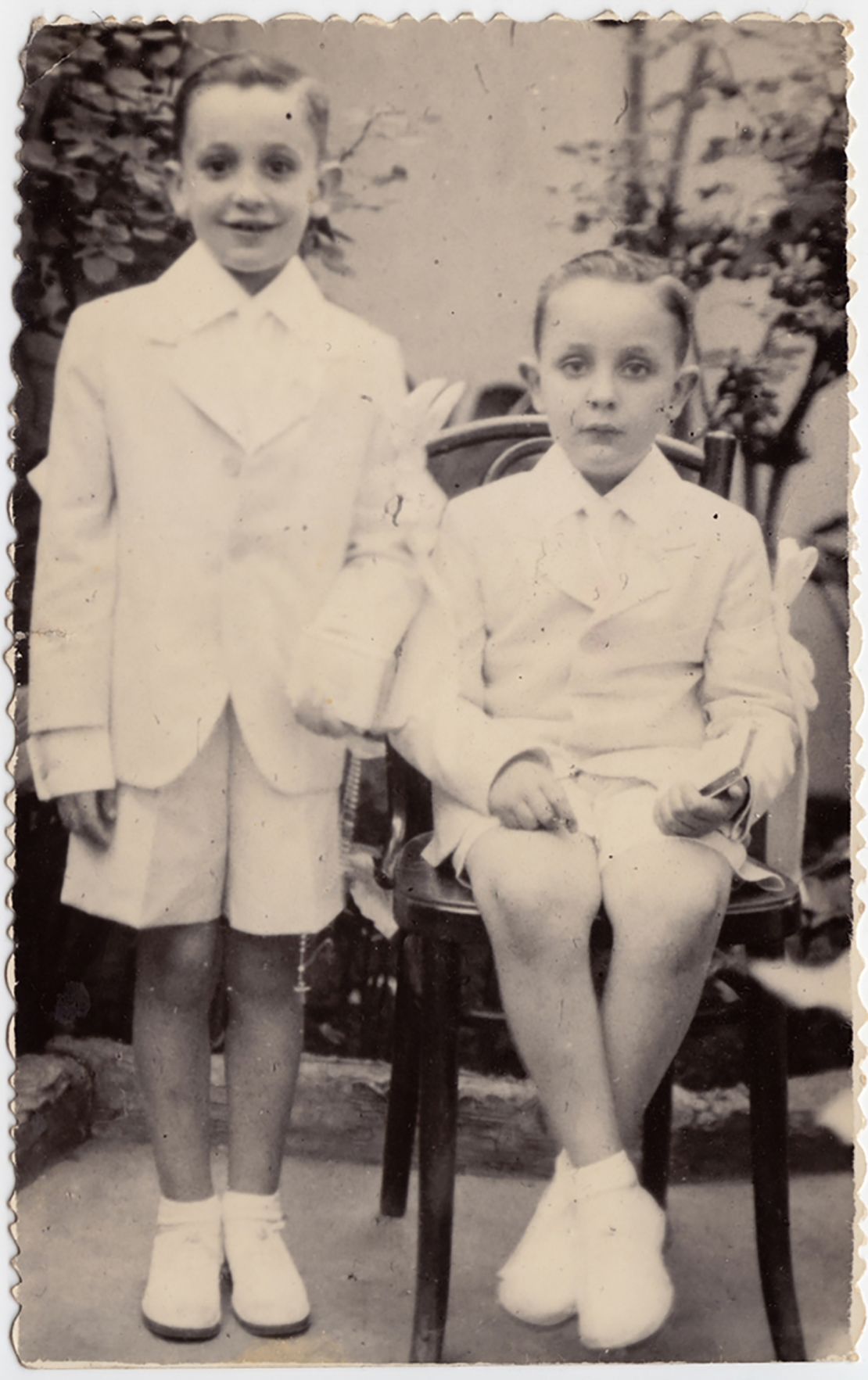 Francis, seen at left, was born on December 17, 1936. He was the eldest child of Mario and Regina Bergoglio, Italian immigrants in Argentina.