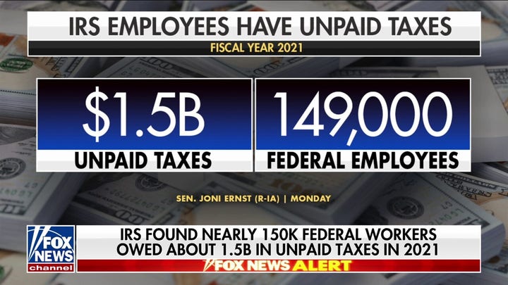 Sen. Joni Ernst proposes bill firing IRS employees who don