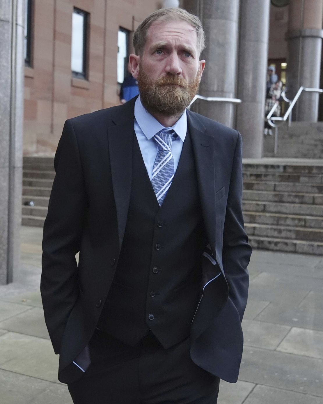 Daniel Graham leaves Newcastle Crown Court.