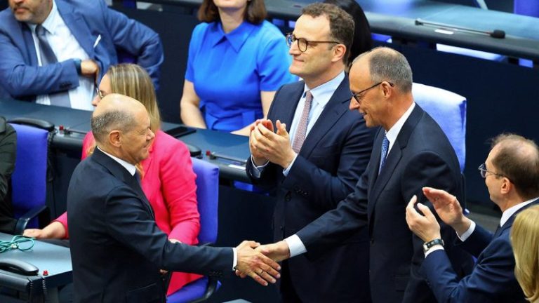 German conservative leader elected chancellor after historic first-round loss