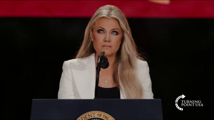 Erika Kirk says she forgives the man that killed her husband