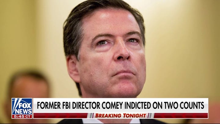 James Comey indicted, charged with false statement and obstruction of justice