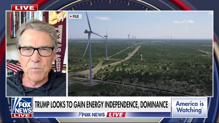 Rick Perry calls Democrats’ net-zero climate plan ‘craziness’